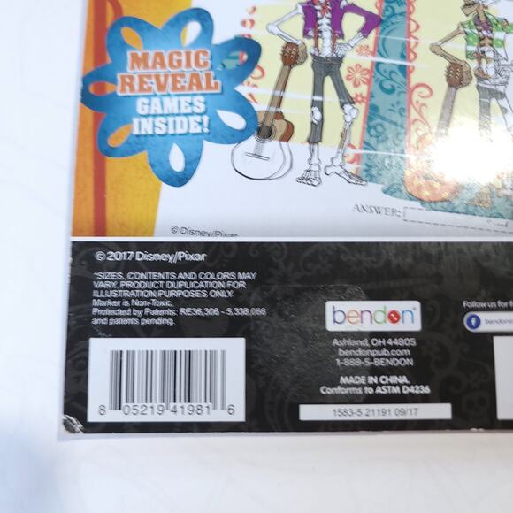 Imagine Ink Coloring Book Coco Disney Pixar Kids Gift Christmas Stocking Stuffer - Picture 3 of 3